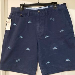 Brand-New, preppy POLO Ralph Lauren shorts